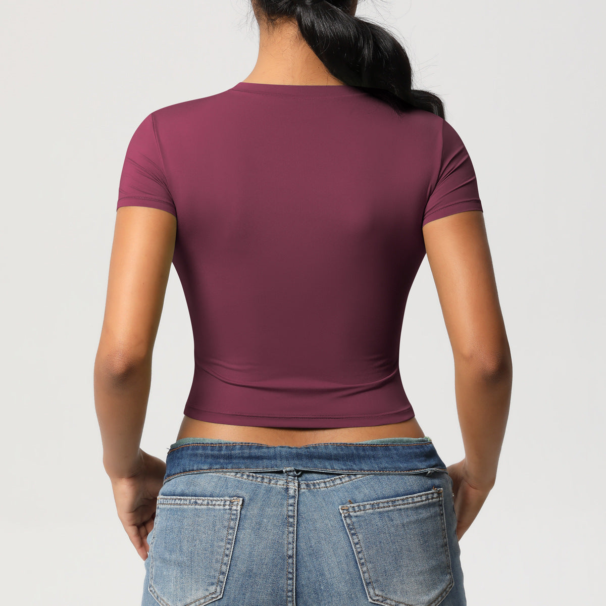 Sportliches Kurzarmshirt
