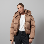 Kurze Pufferjacke Damen | Isolierende Außenschicht