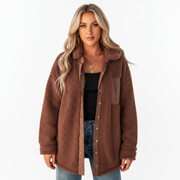 Women's Teddy Jacket | With Zipper