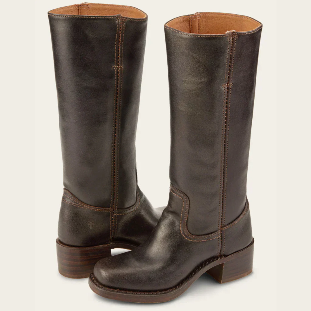 Platform boots for women | Structured shape