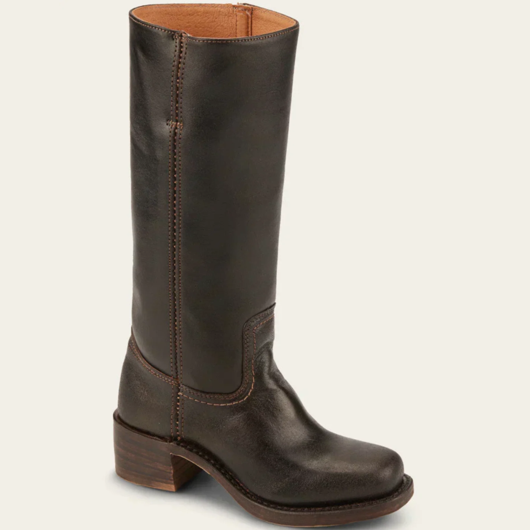 Platform boots for women | Structured shape