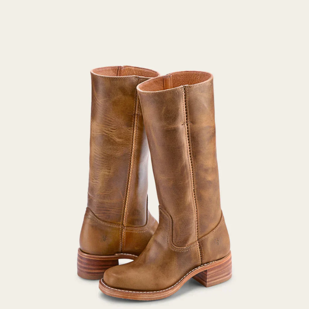 Platform boots for women | Structured shape