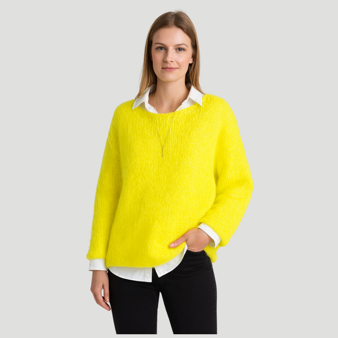 Pullover Damen | Oversize Strick Mit Lockerer Passform