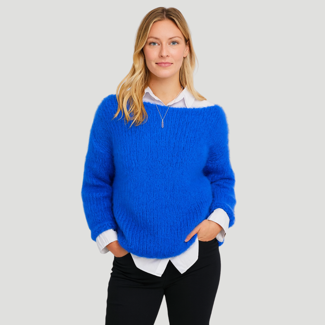 Pullover Damen | Oversize Strick Mit Lockerer Passform