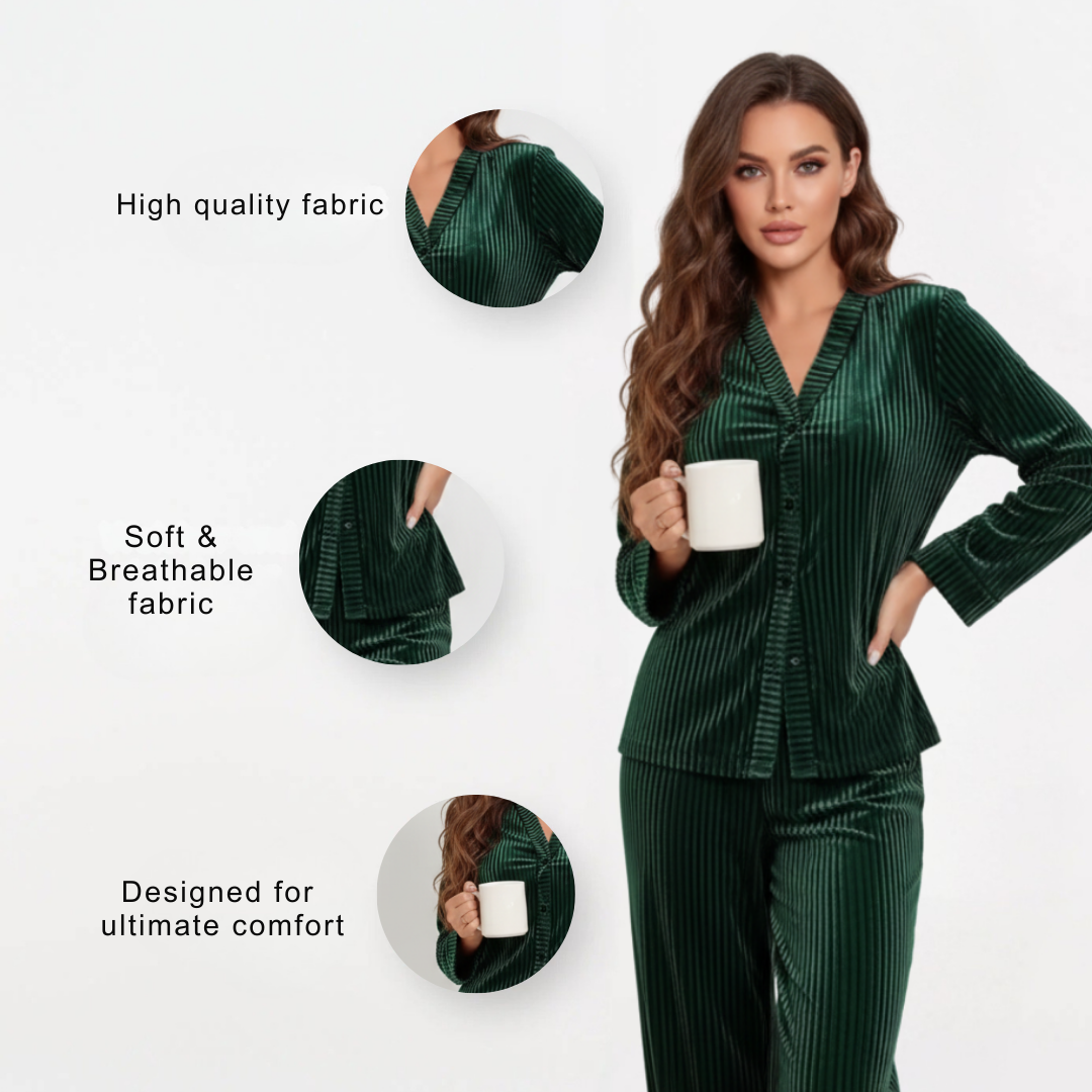 Pyjamas für Damen | Oberteil und Hose Set