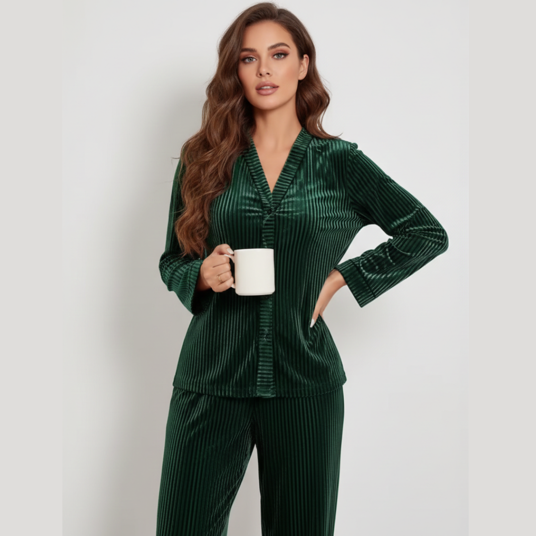 Pyjamas für Damen | Oberteil und Hose Set