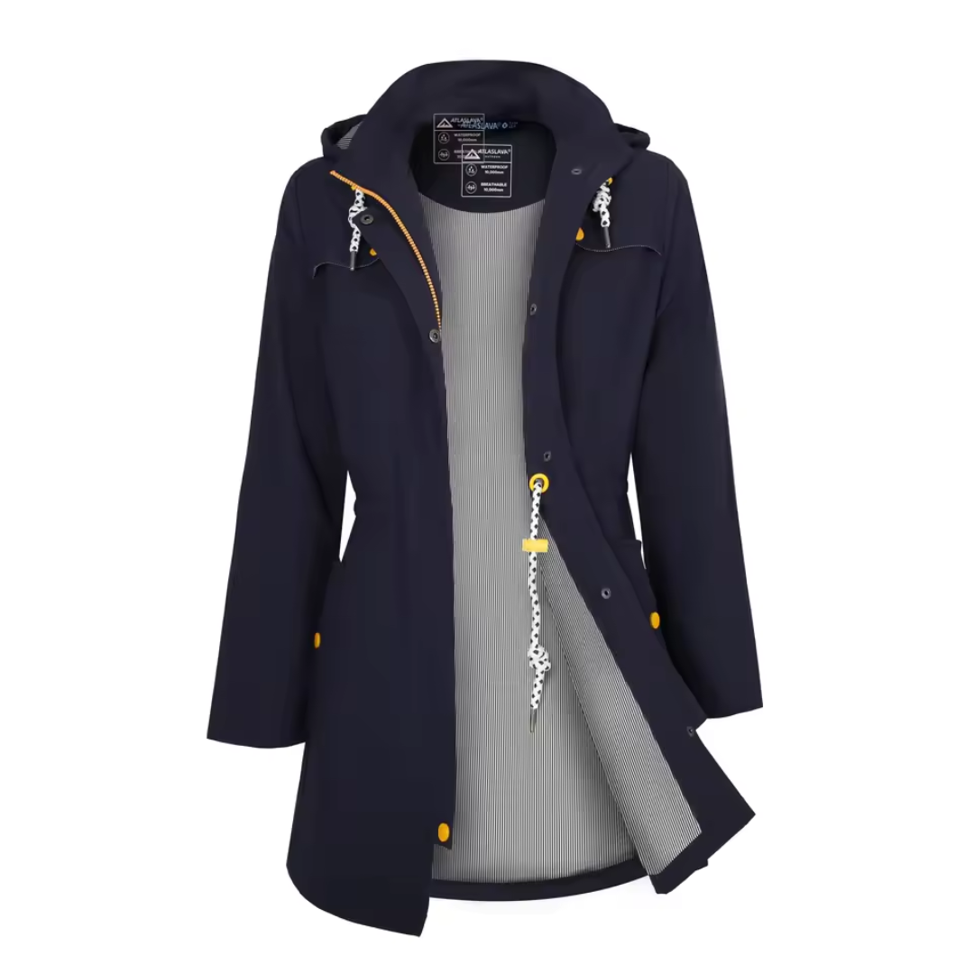 Softshell Jacke Damen | Lang Mit Fleecefutter Und Kapuze