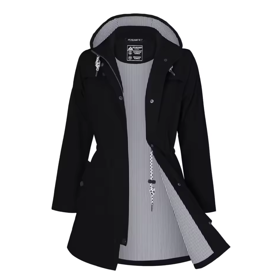 Softshell Jacke Damen | Lang Mit Fleecefutter Und Kapuze