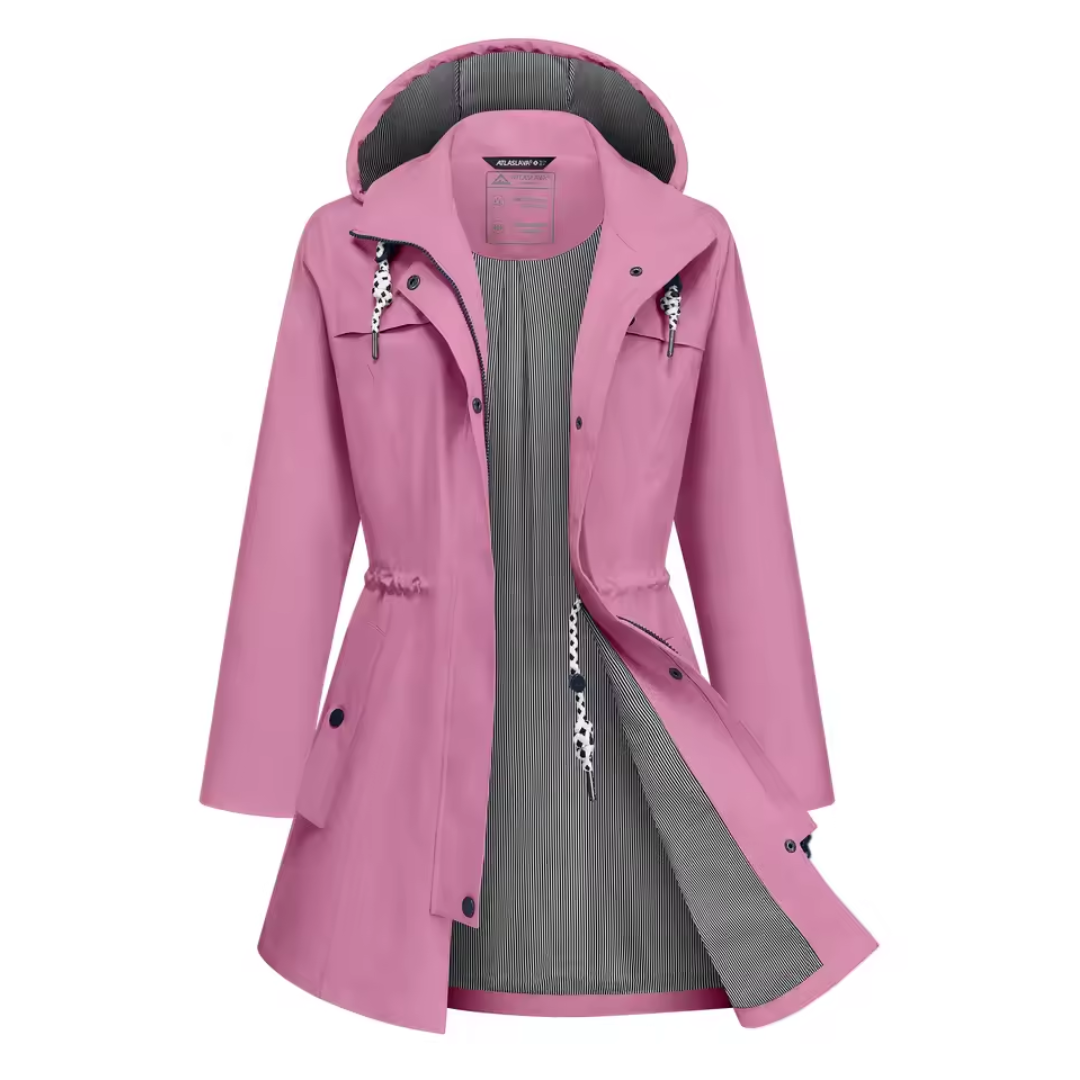 Softshell Jacke Damen | Lang Mit Fleecefutter Und Kapuze