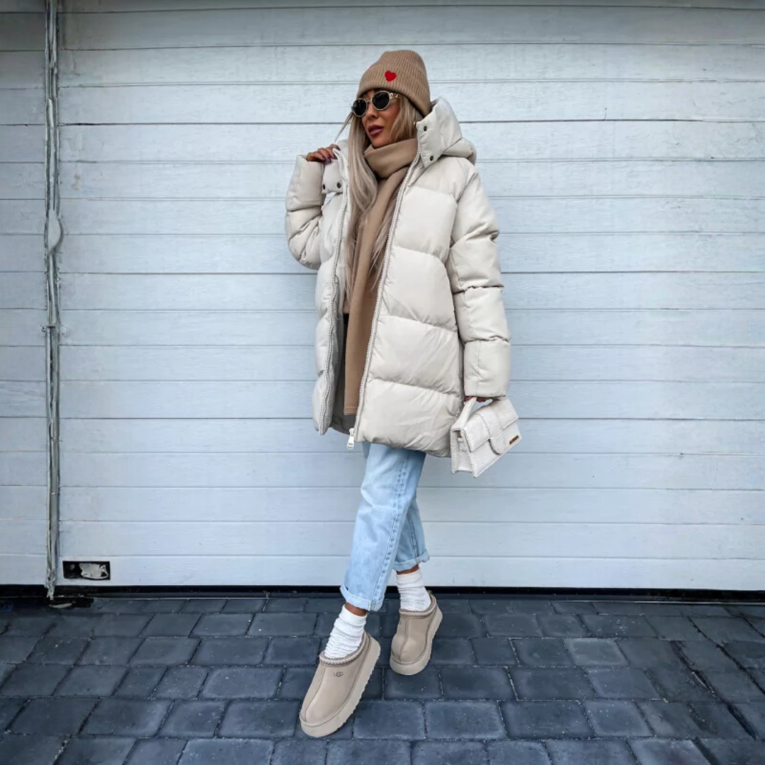 Stepp Pufferjacke Damen | Isolierende Außenschicht