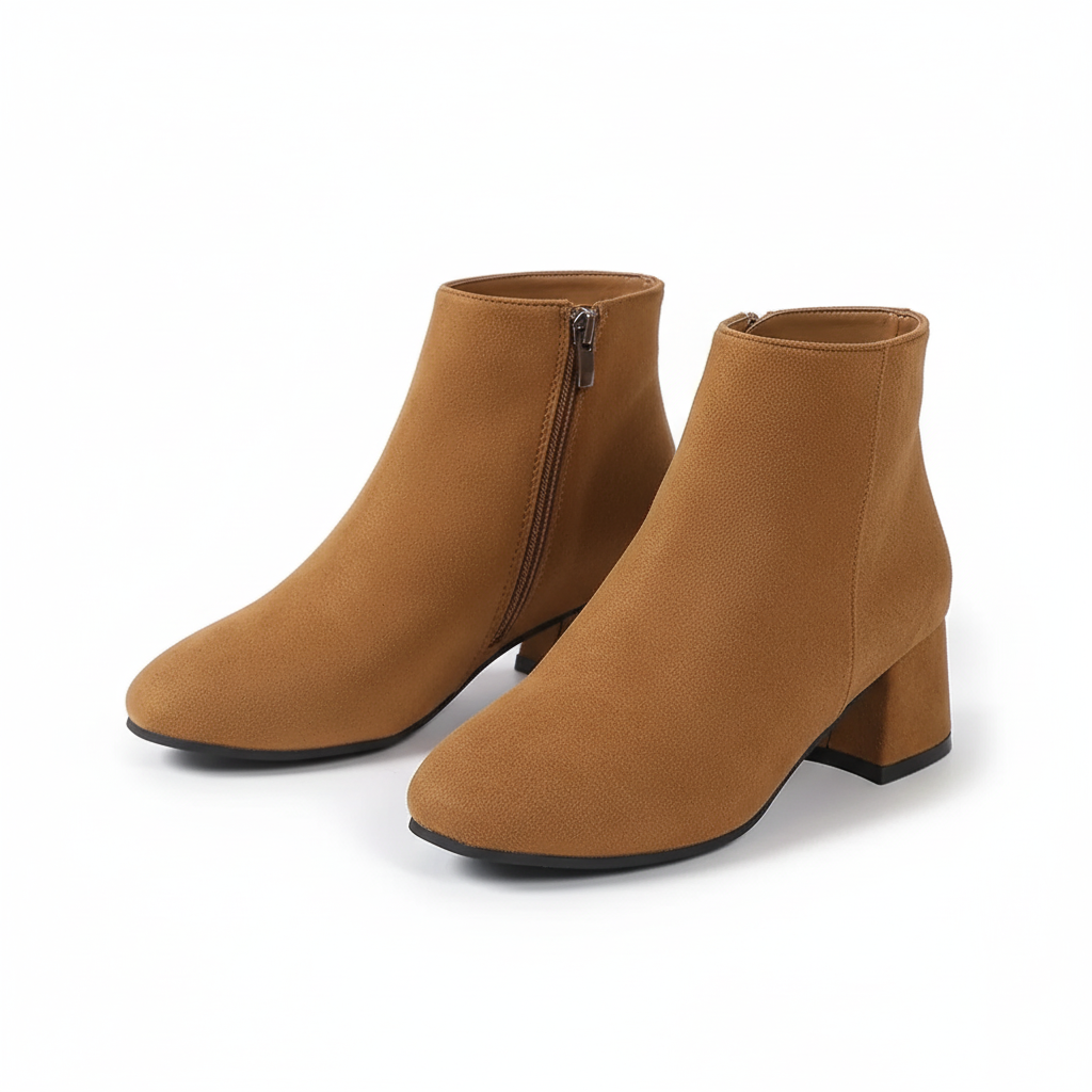 Block heel boots for women | Monochrome
