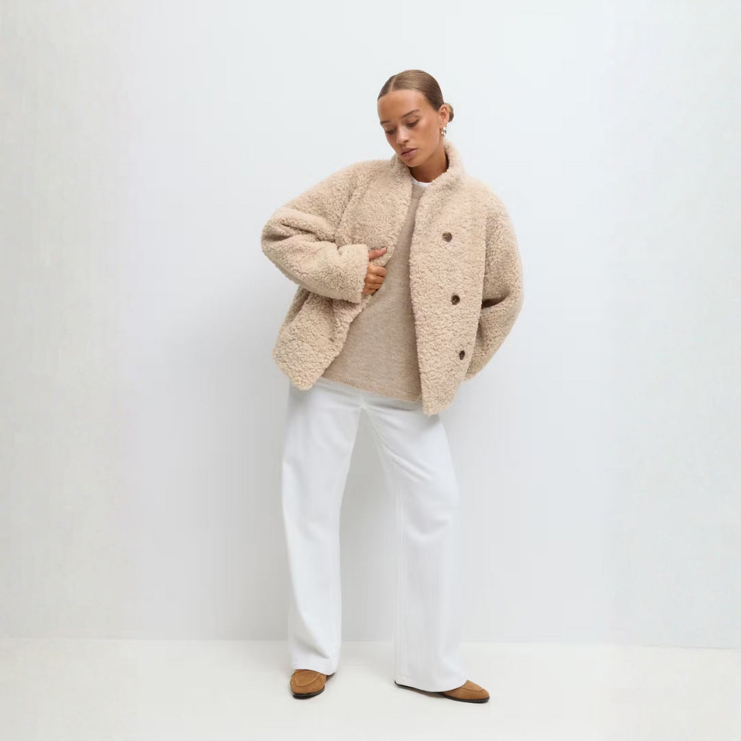 Women's Teddy Jacket | Pile Winter Jacket