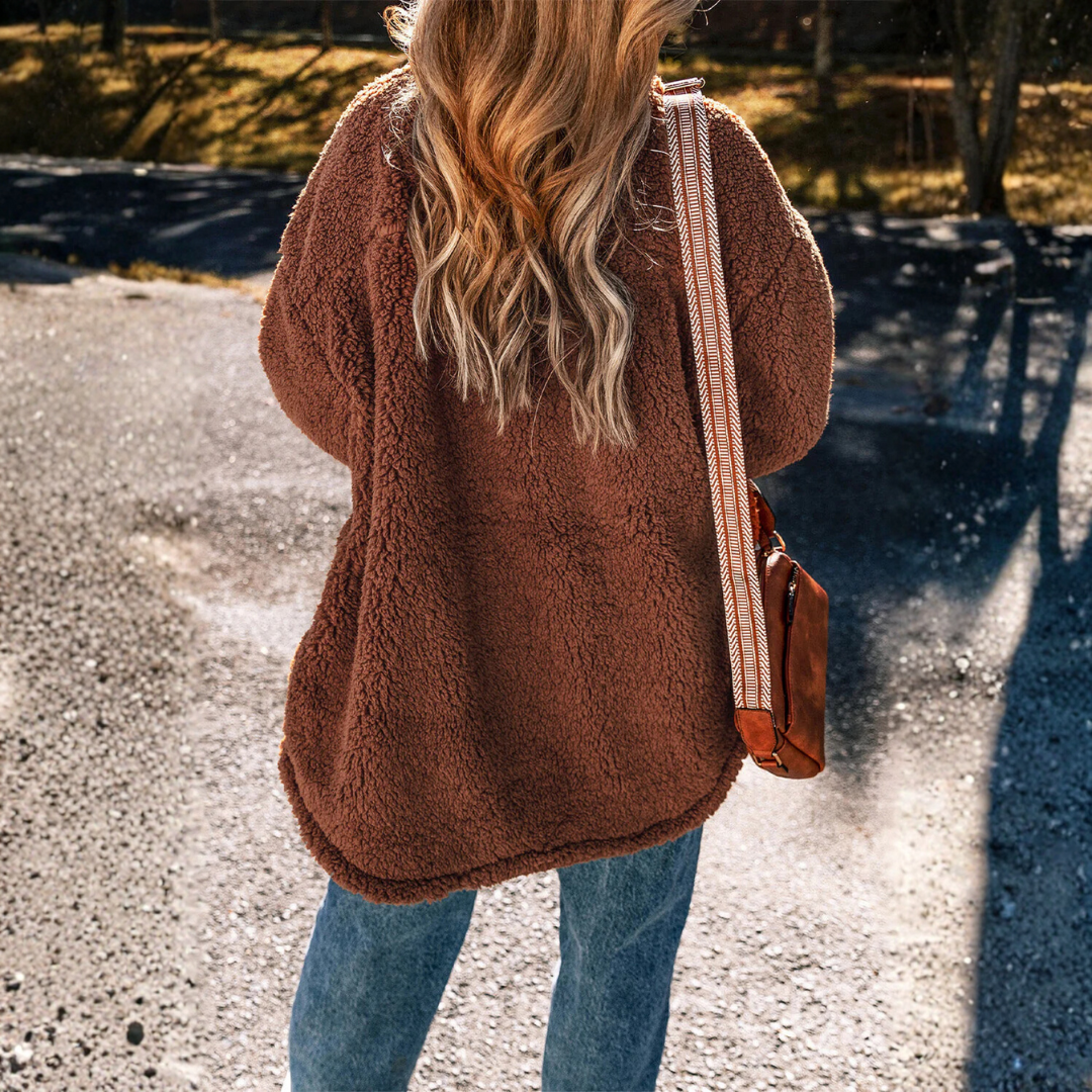 Women's Teddy Jacket | With Zipper