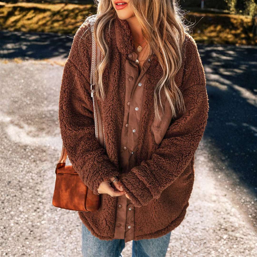 Women's Teddy Jacket | With Zipper