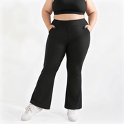 Women's High Waist Wide Leg Pants | Yoga pants with pockets