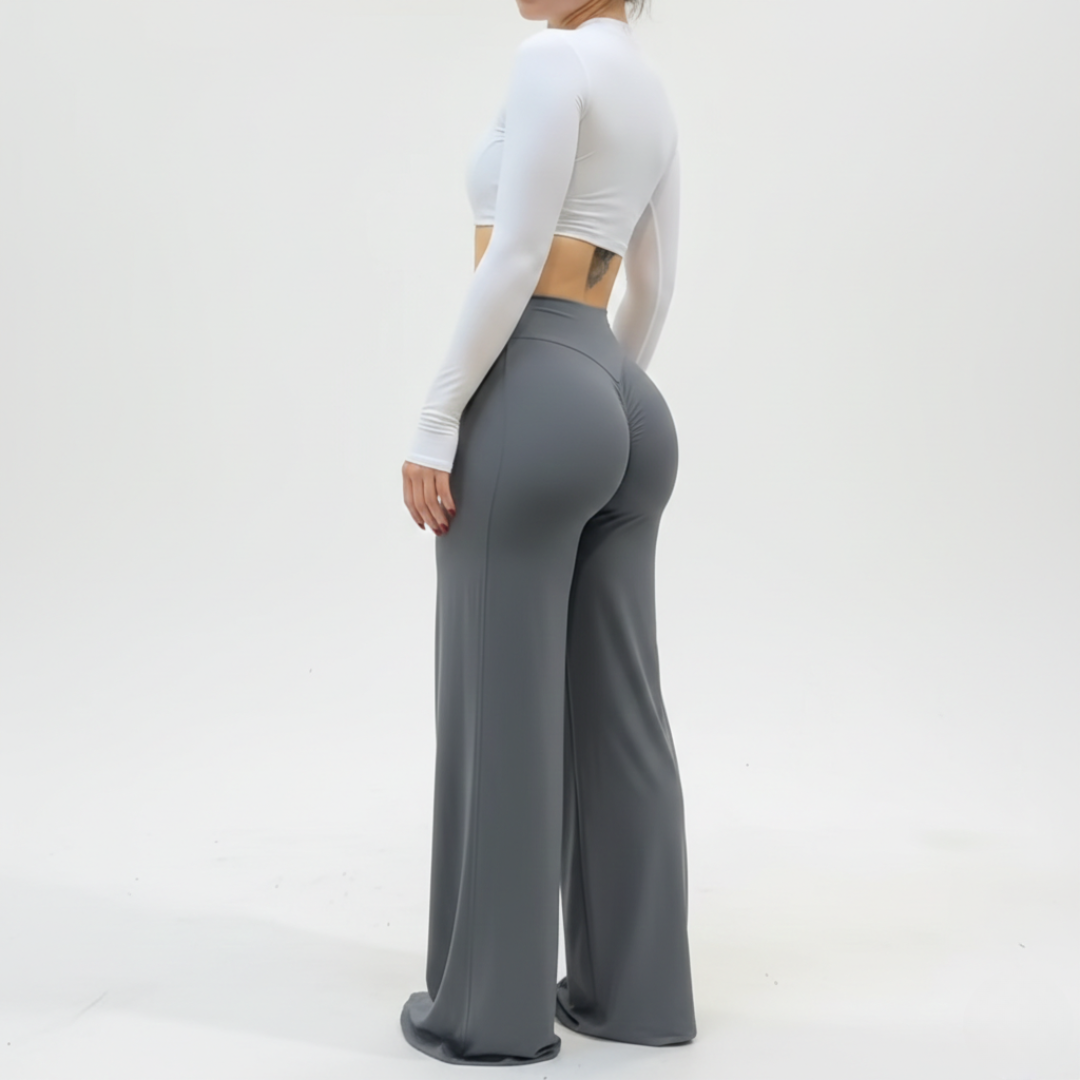 Weite Leggings für Damen | Yogahosen mit Bauchweg-Effekt