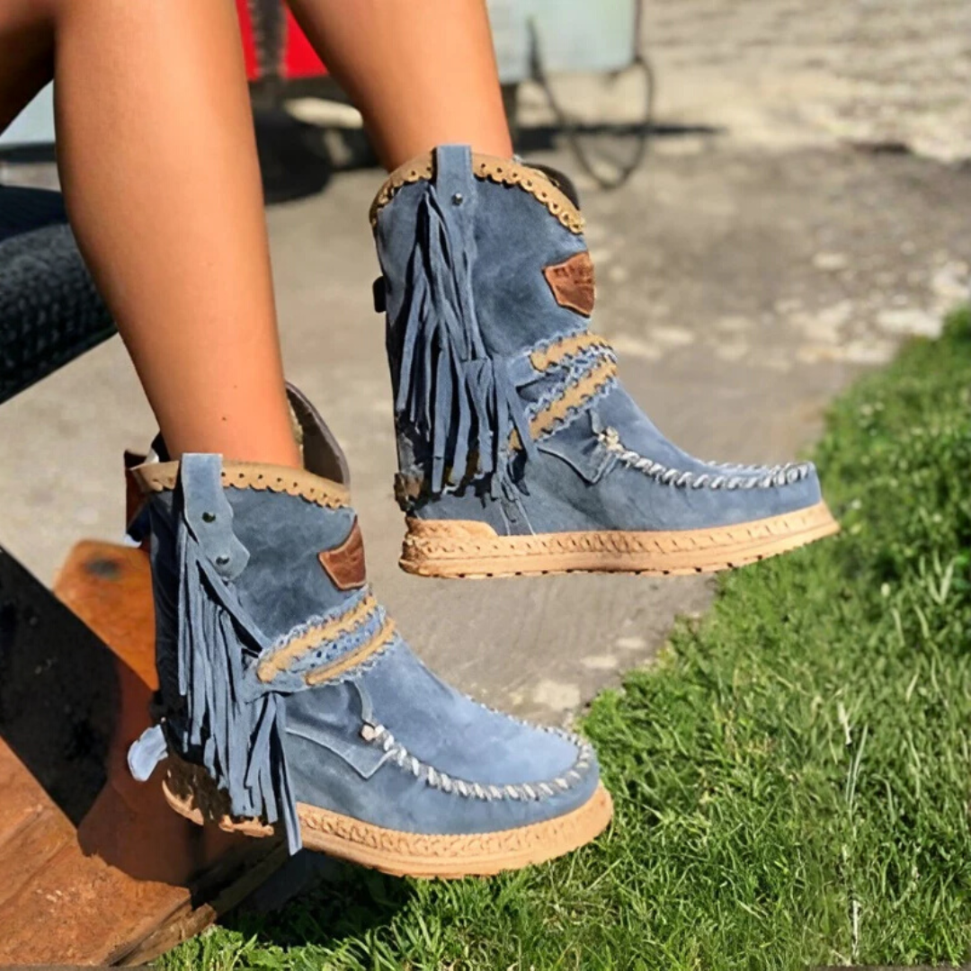 Western boots for women | Fringe detail