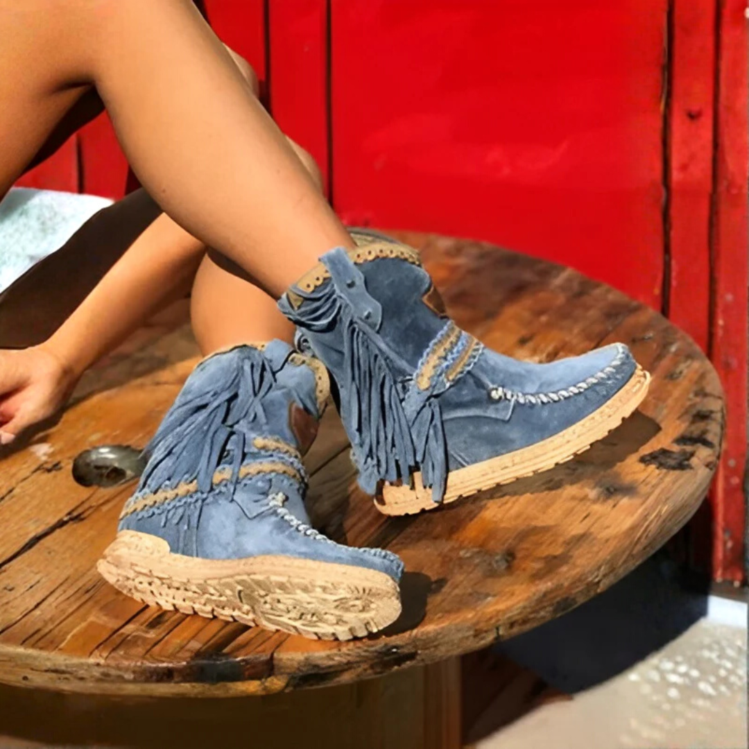 Western boots for women | Fringe detail