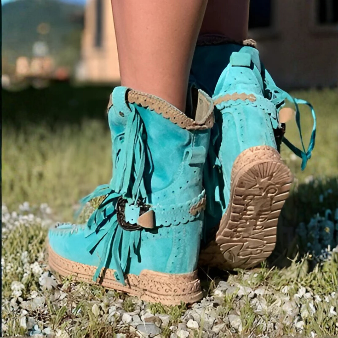 Western boots for women | Fringe detail