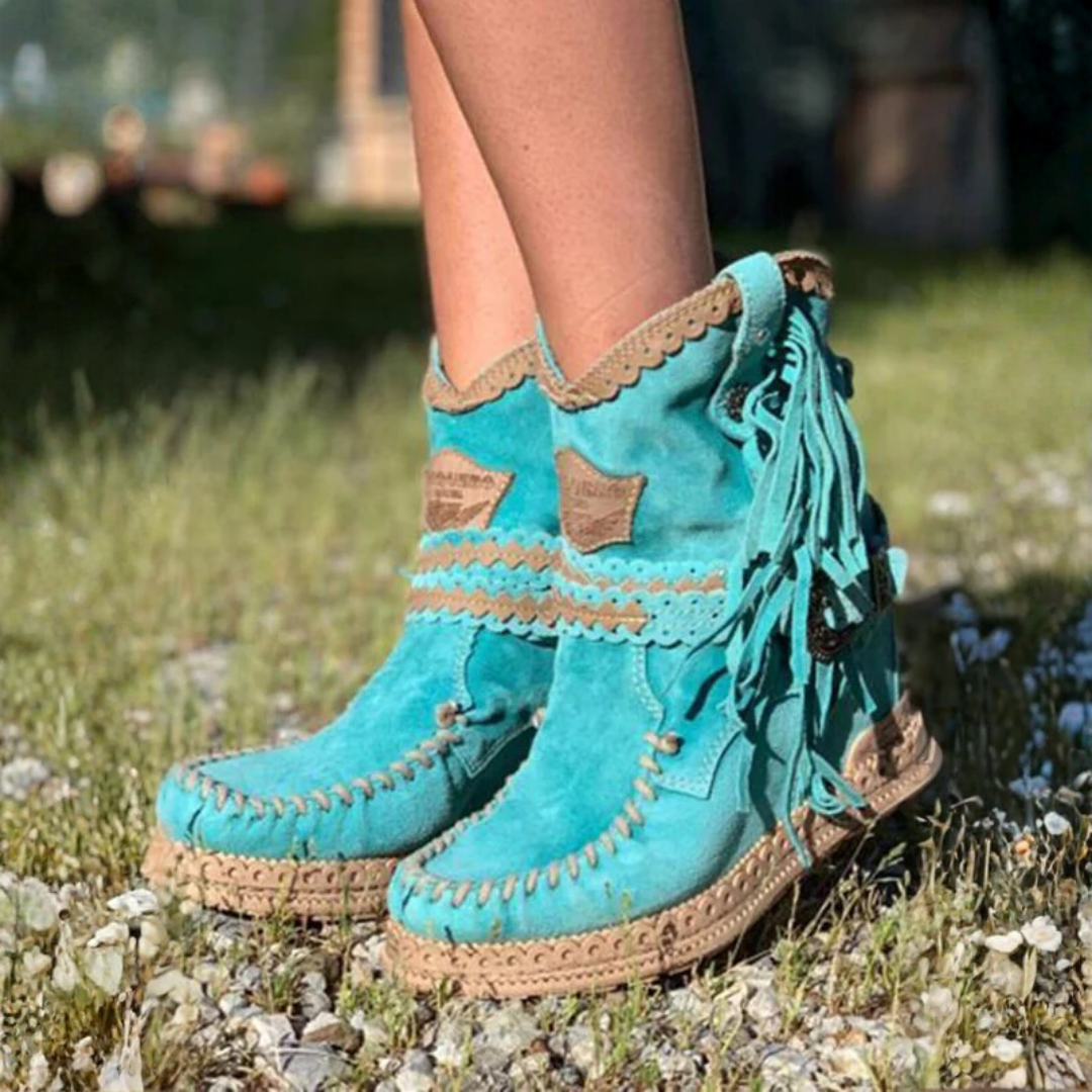 Western boots for women | Fringe detail