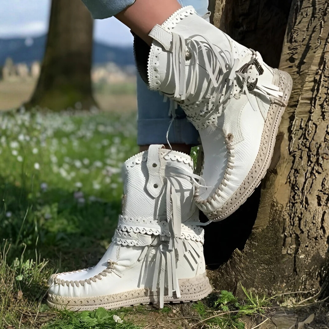 Western boots for women | Fringe detail