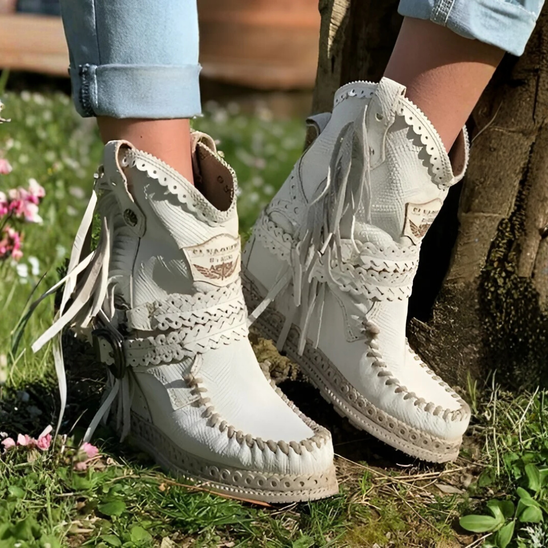Western boots for women | Fringe detail