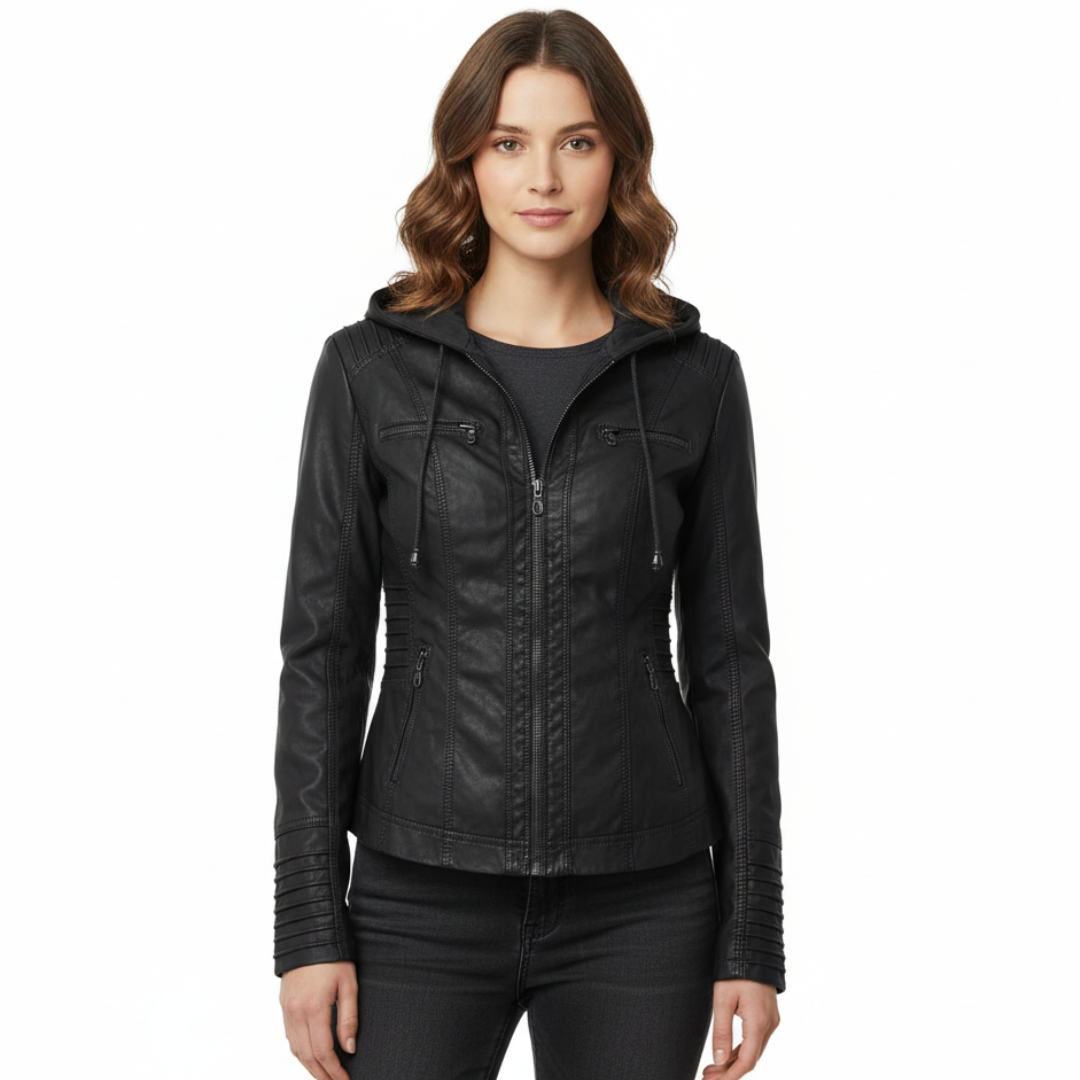 Wetterfeste Kapuzenjacke für Damen | Wasserabweisend