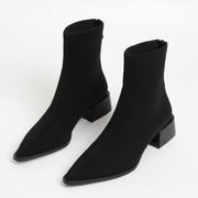Suede ankle boots for women | Rubber outsole