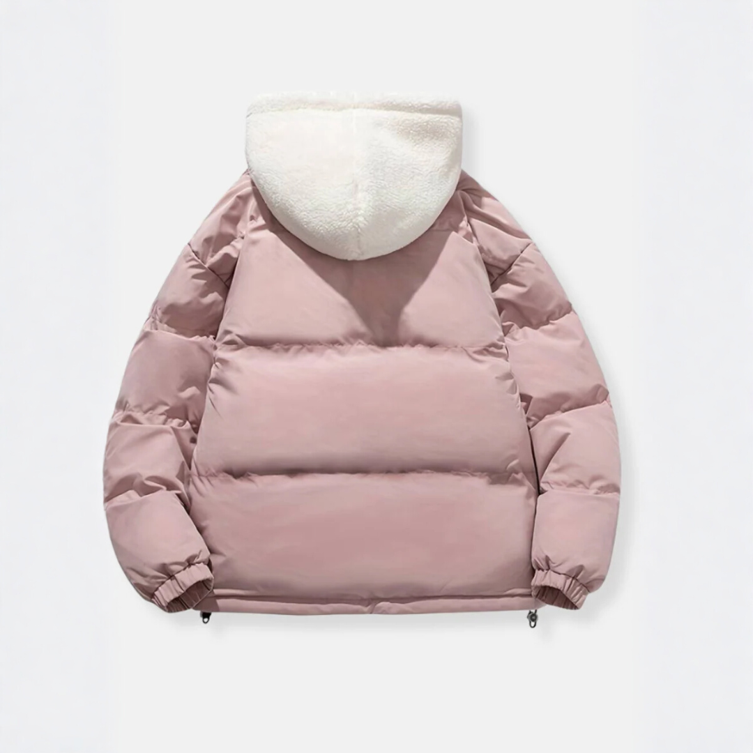 Winter Pufferjacke Damen | Isolierende lange Außenschicht