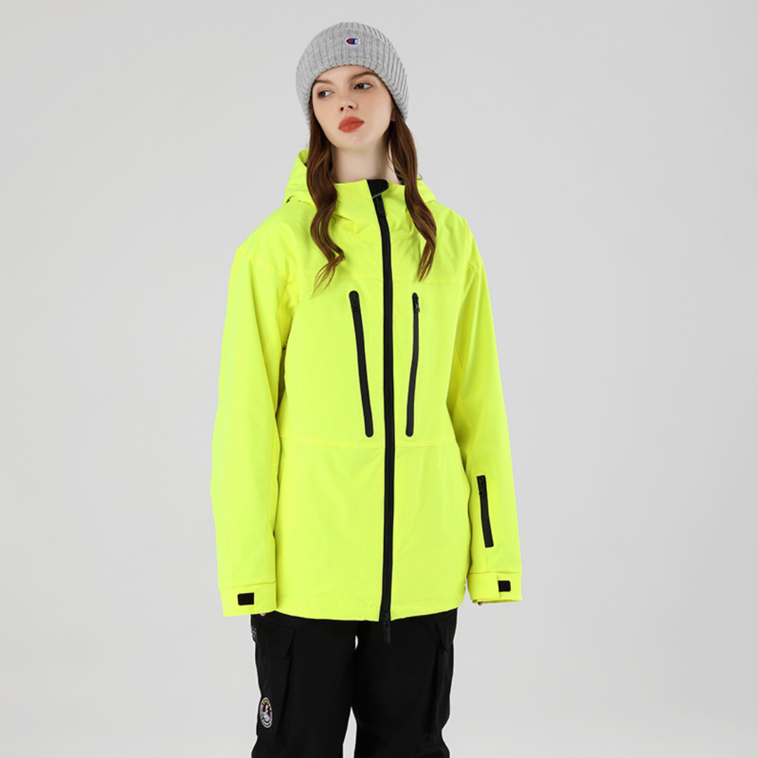 Winterfeste Skijacke für Damen | Kapuzenmodell