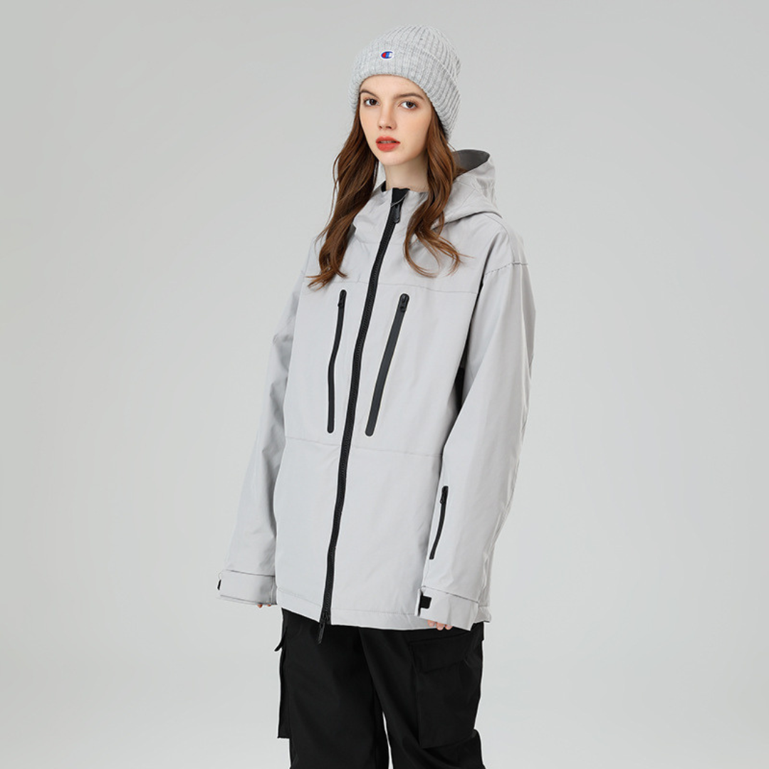 Winterfeste Skijacke für Damen | Kapuzenmodell