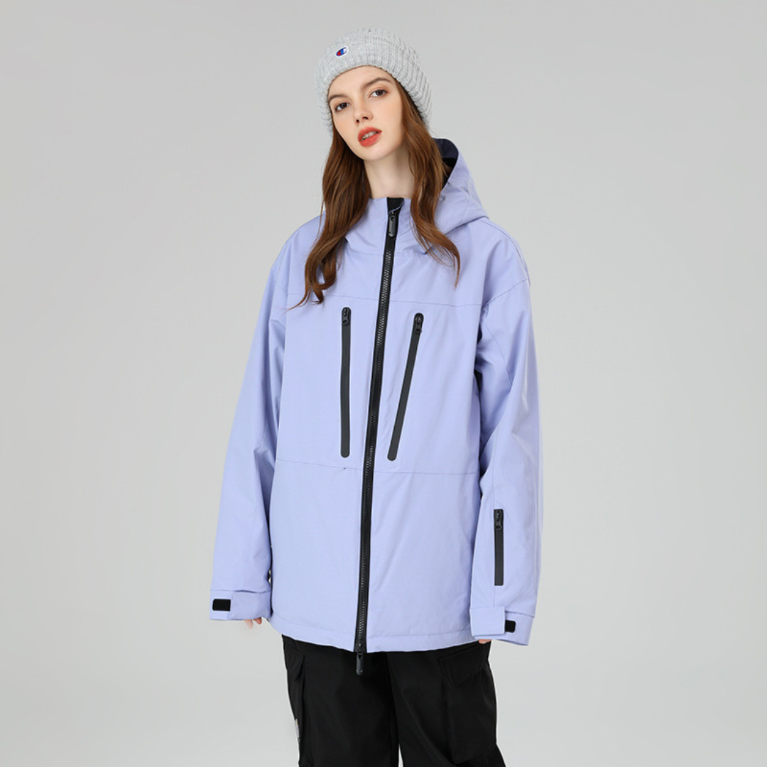 Winterfeste Skijacke für Damen | Kapuzenmodell