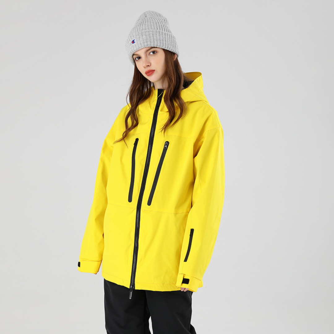 Winterfeste Skijacke für Damen | Kapuzenmodell
