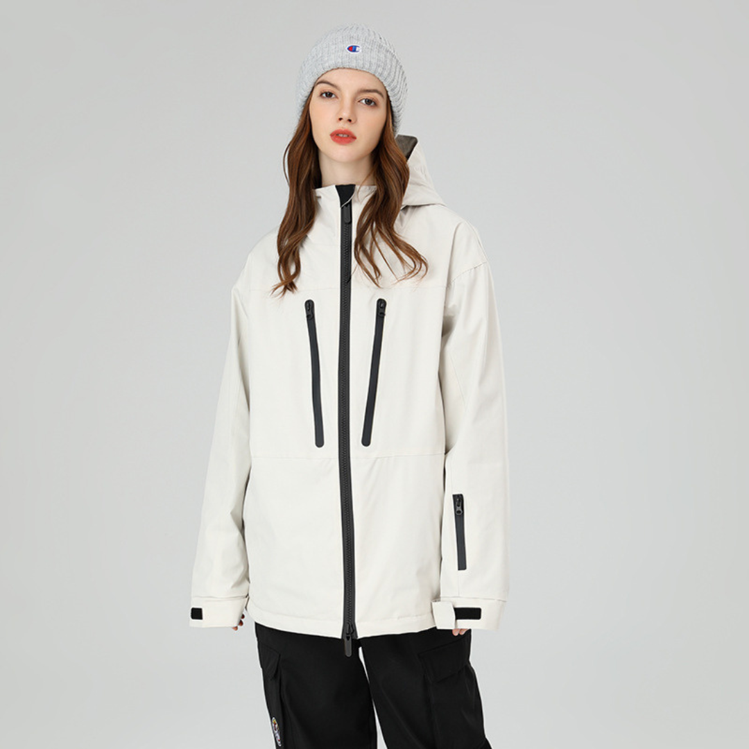 Winterfeste Skijacke für Damen | Kapuzenmodell