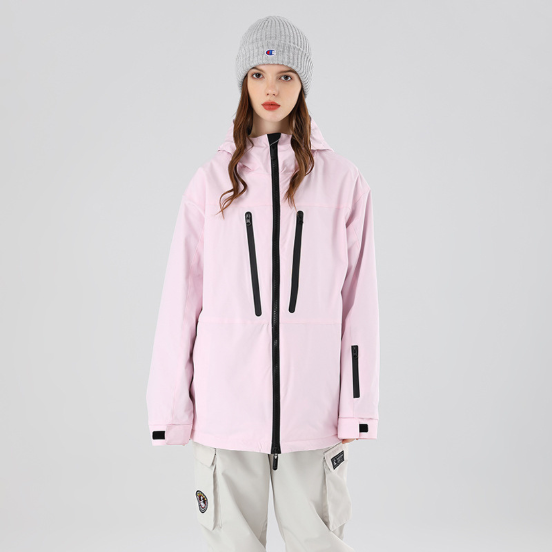 Winterfeste Skijacke für Damen | Kapuzenmodell