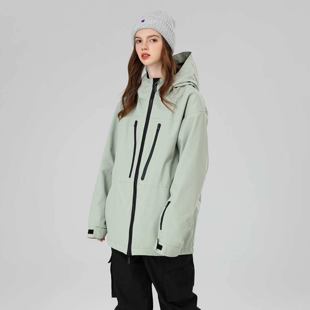 Winterfeste Skijacke für Damen | Kapuzenmodell