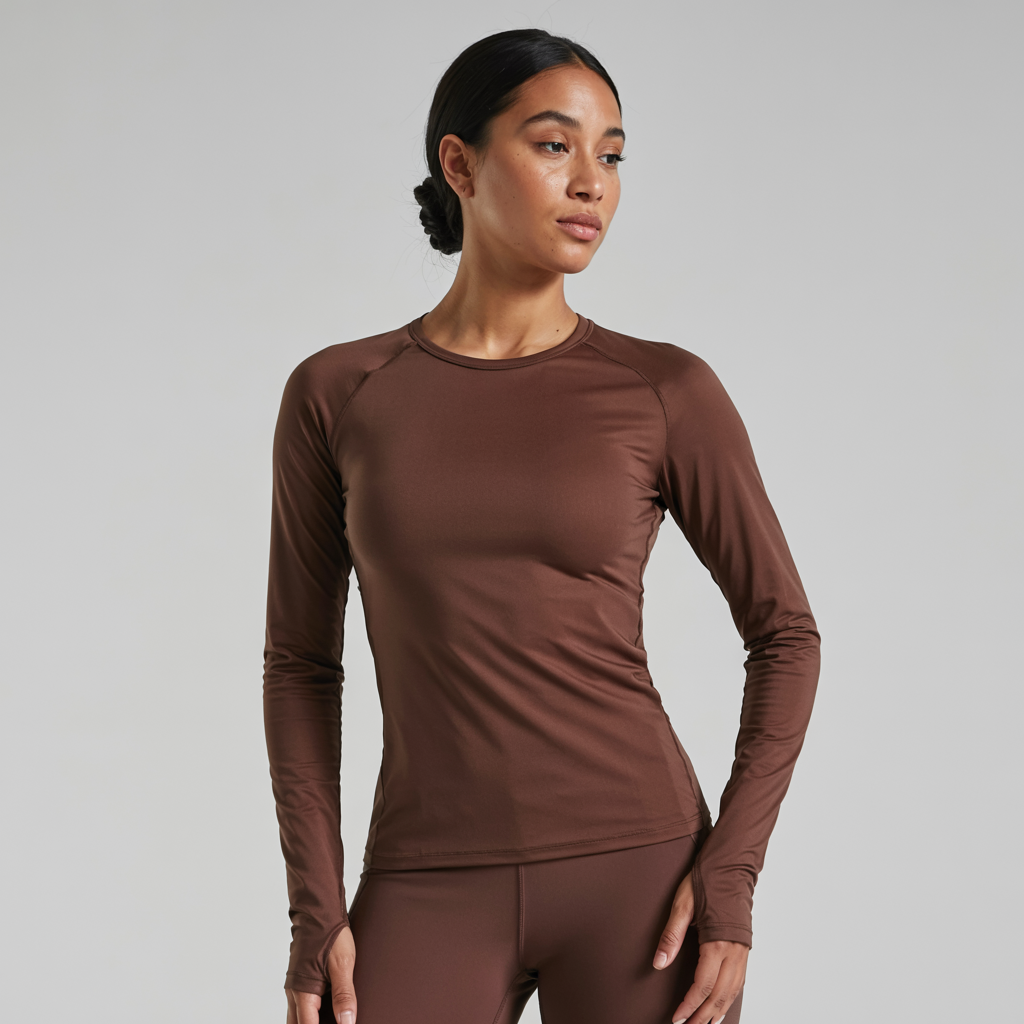 Comfortable long-sleeved shirt with soft fabric and relaxed cut
