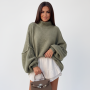 Übergroßer Pullover für Damen | Lockere Passform