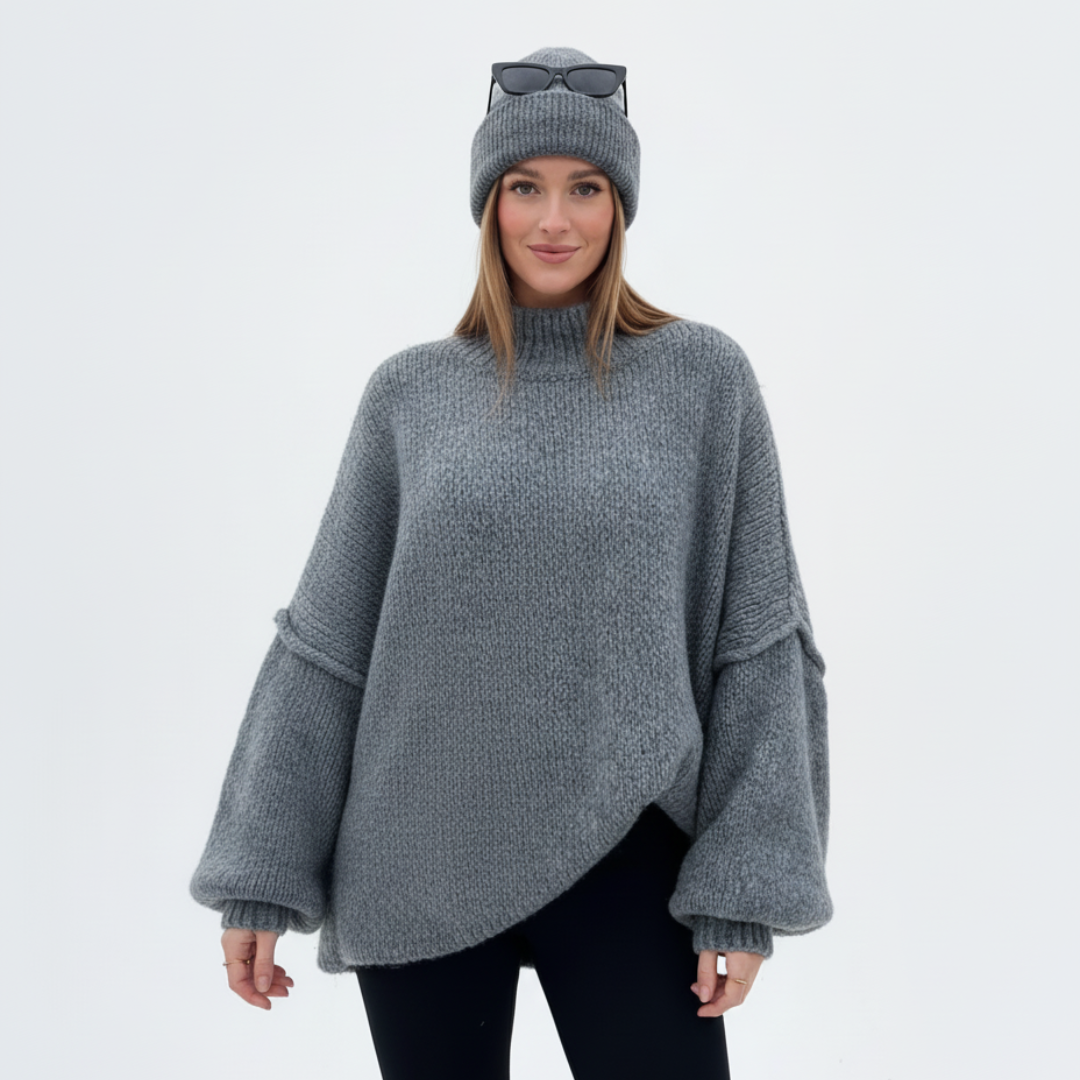 Übergroßer Pullover für Damen | Lockere Passform