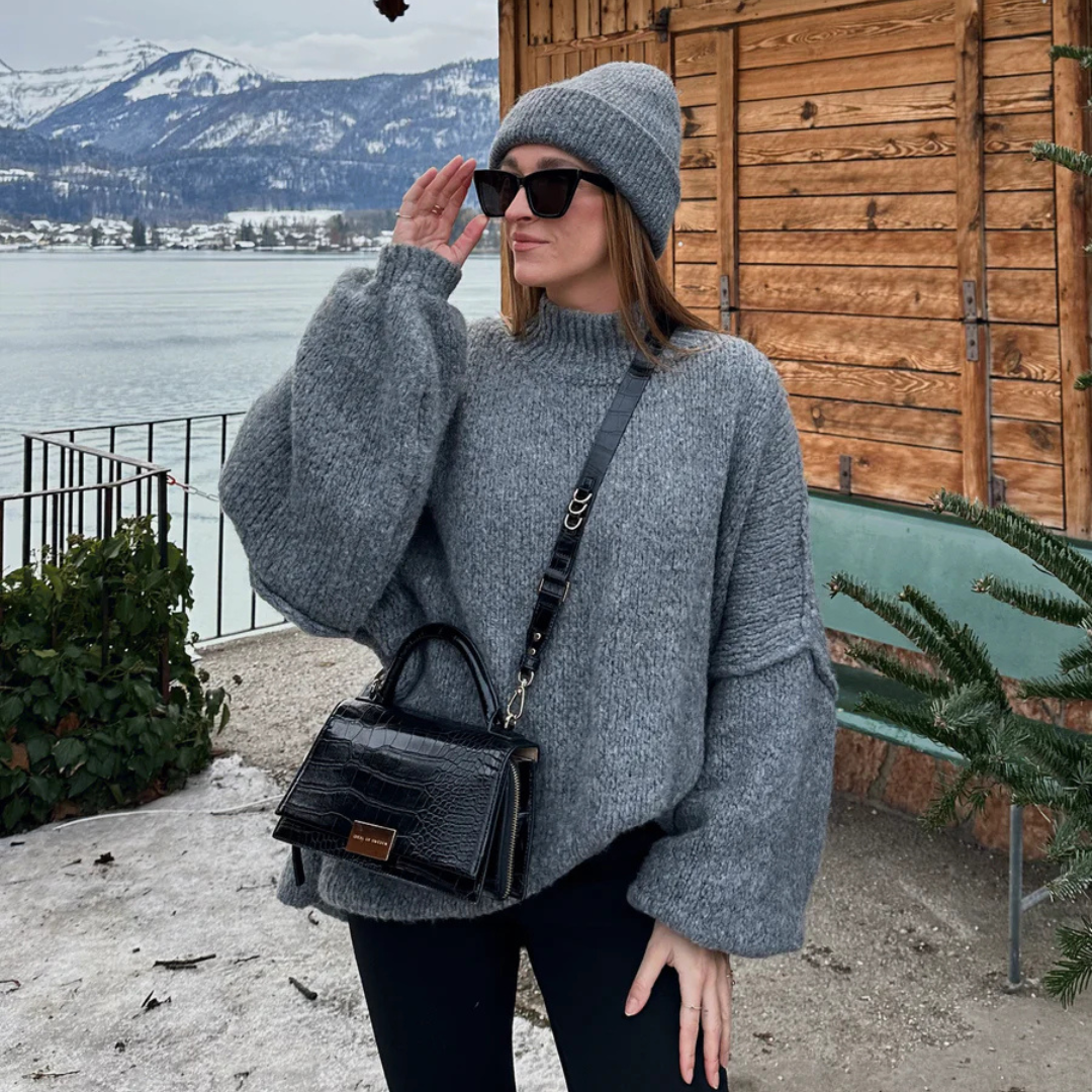 Übergroßer Pullover für Damen | Lockere Passform