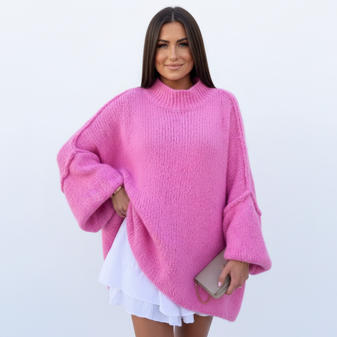 Übergroßer Pullover für Damen | Lockere Passform