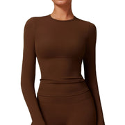 Langarmshirt mit Geradem Schnitt für Damen